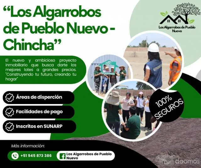 LOS ALGARROBOS DE PUEBLO NUEVO VENTA DE LOTES 120 m2 - 4