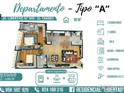 VENTA DE DEPARTAMENTOS