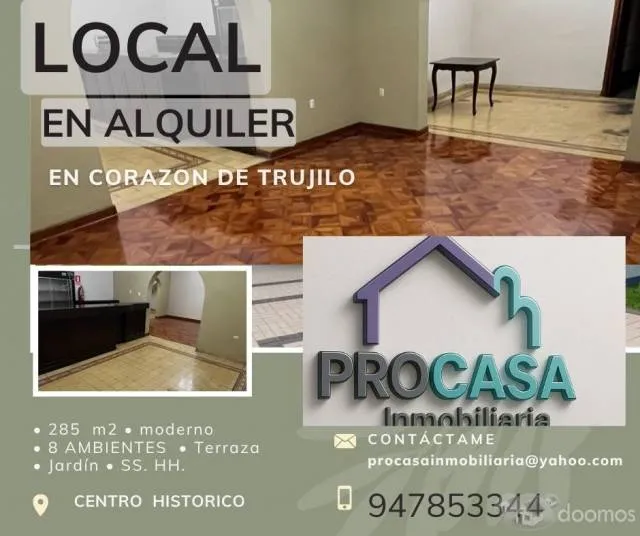 ¡¡LOCAL EN ALQUILER EN CORAZON DE TRUJILLO - 3