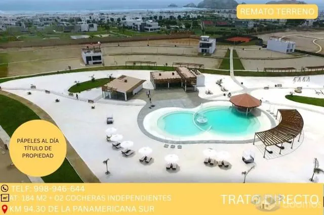 REMATO TERRENO DE PLAYA EN ASIA DE 184 MTS EN CONDOMINIO EXCLUSIVO — foto 6