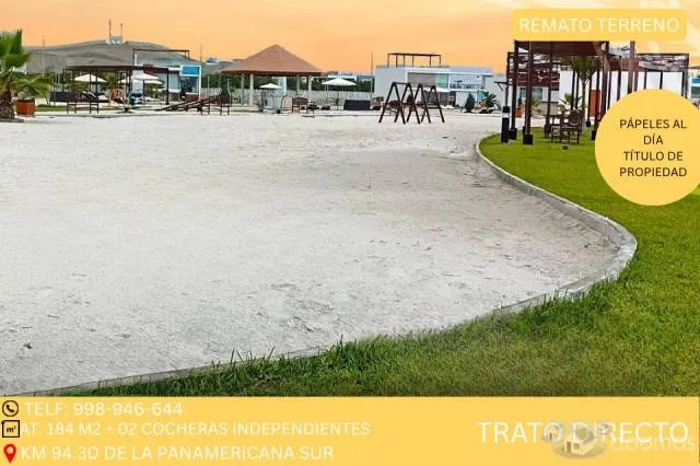 REMATO TERRENO DE PLAYA EN ASIA DE 184 MTS EN CONDOMINIO EXCLUSIVO — foto 7