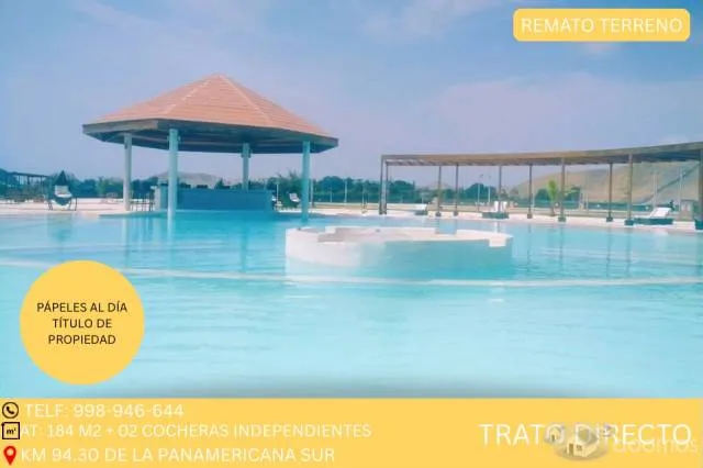 REMATO TERRENO DE PLAYA EN ASIA DE 184 MTS EN CONDOMINIO EXCLUSIVO — foto 8