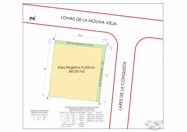Terreno 360 m2 esquina_proyecto aprobado por el municipio para cuatro pisos_licencia de construcción en trámite — foto 4