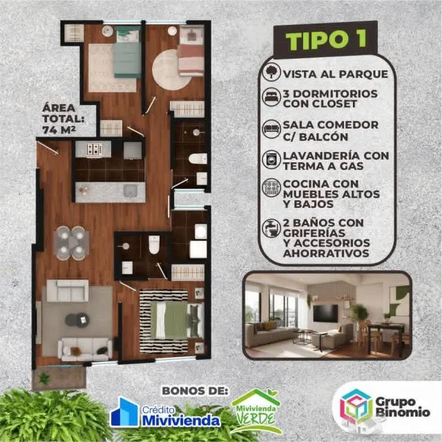 VENTA DEPARTAMENTO EN SAN JUAN DE MIRAFLORES — foto 5