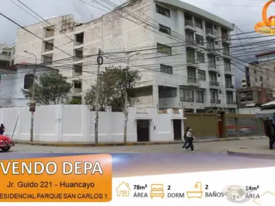 VENDO DEPA CON COCHERA CERCA AL MALL PLAZA DE HUANCAYO