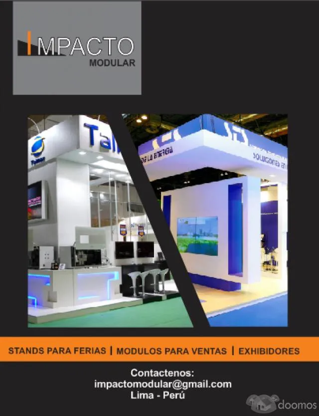 Elaboración de stands para ferias, eventos Lima Perú - 3