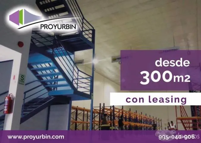 NAVE 300 M2 PARQUE INDUSTRIAL PROYURBIN LURIN - 1
