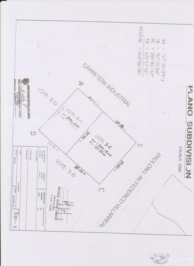 terreno en venta 1,000mt2 ideal para grifos o cualquier negocio - 1