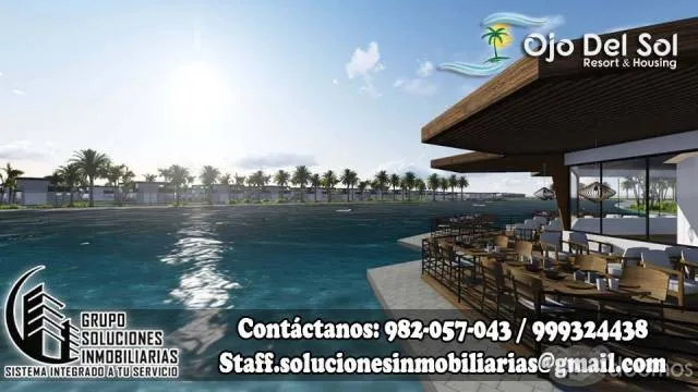 LOTE DE PLAYA EN OJO DEL SOL RESORT & HOUSING/ TITULO CON PARTIDA INDEPENDIENTE - 1