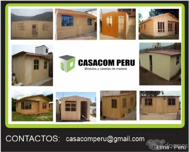 modulos contenedores prefabricados de madera en lima peru - 3