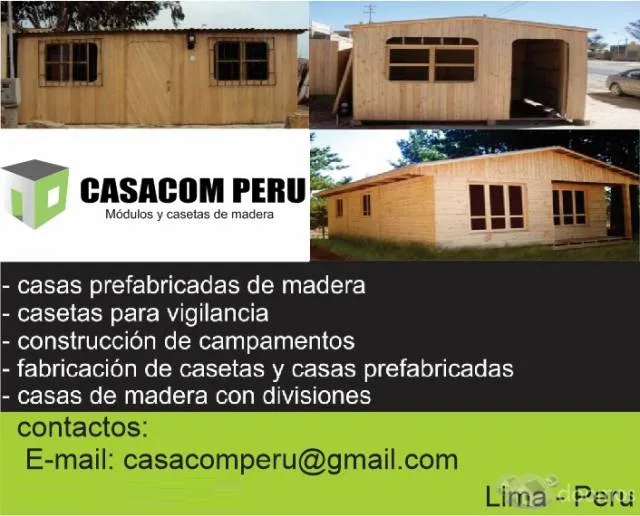 modulos contenedores prefabricados de madera en lima peru - 5