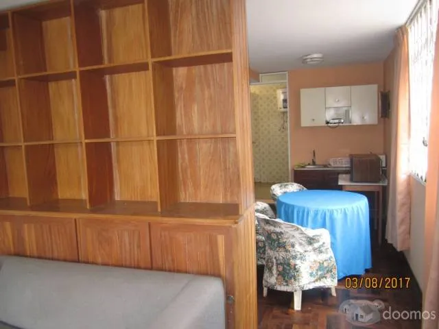 Departamento Sala-comedor, un dormitorio semi-amoblado, cerca malecón de la Marina - 3