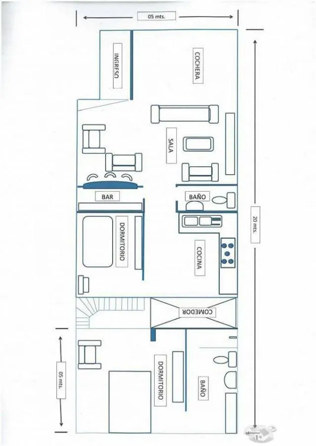 vendo departamento 96 mts. 2 - 1