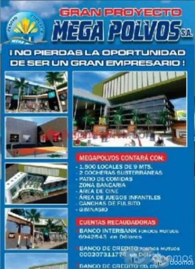 VENTA LOCAL COMERCIAL EN MEGAPOLVOS - 1