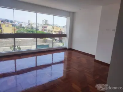 VENTA AMPLIO DEPARTAMENTO 4 DORMITORIOS-SAN BORJA CON ESTAC. DOBLE