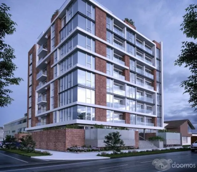 VENDO EXCLUSIVO PENTHOUSE VISTA A EXTERIOR DE ESTRENO PISO 8 ENTREGA INMEDIATA EN BOULEVARD SAN BORJA - 1