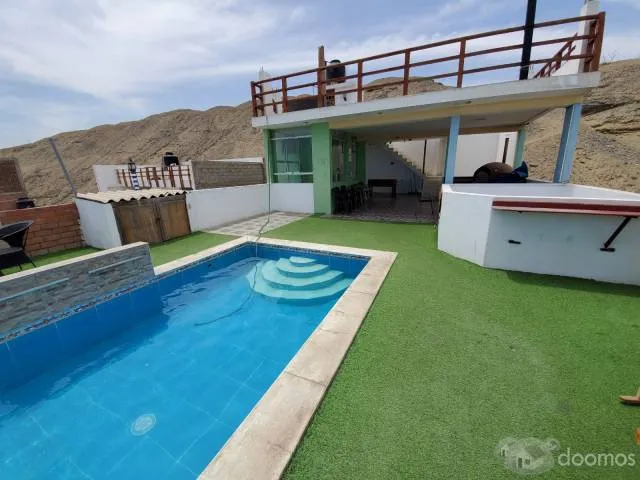 Alquilo Casa de Playa Huanchaco Trujillo con Piscina Vista al Mar