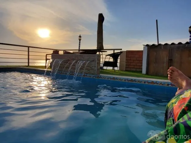 Alquilo Casa de Playa Huanchaco Trujillo con Piscina Vista al Mar