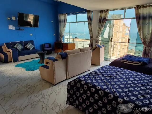 Alquilo Casa de Playa Huanchaco Trujillo con Piscina Vista al Mar