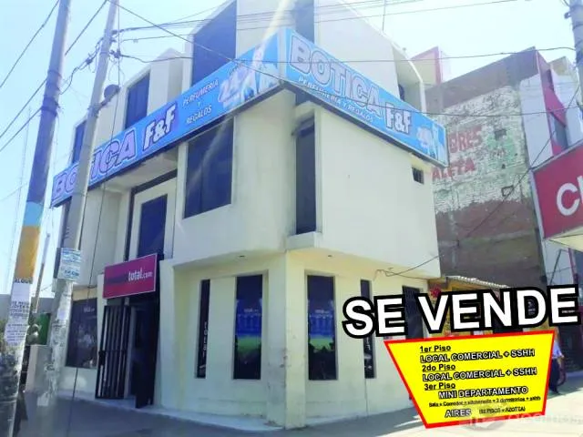 LOCAL COMERCIAL DE 3 PISOS + AIRES - 1