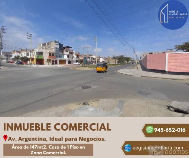 VENDO CASA EN AVENIDA ARGENTINA-NUEVO CHIMBOTE - 1