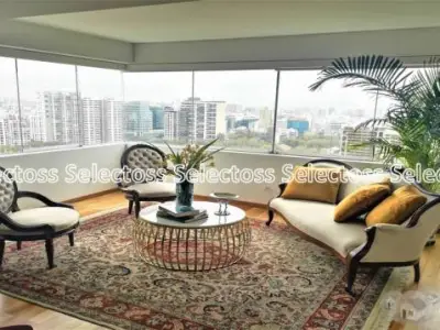 VENTA DPTO FRENTE AL GOLF SAN ISIDRO 4 DORM 5 BAÑOS 3 COCHERAS PISCINA CANCHA TENNIS