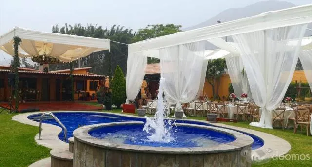SE ALQUILA CASAJARDIN PARA BODAS, EVENTOS Y FINES DE SEMANA - 1
