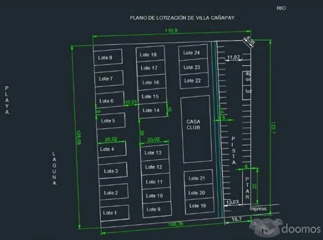 Terreno en condominio en Playa Lurinchincha - 3