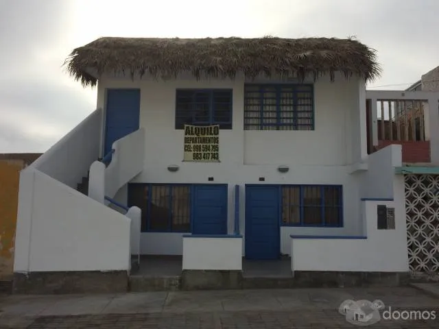 ALQUILO DEPARTAMENTOS EN PUNTA HERMOSA (FRENTE A LA ISLA) - 1
