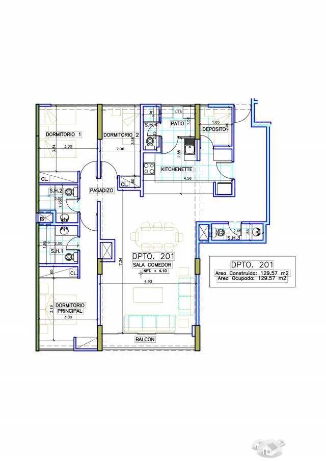 Proyecto Departamentos Estreno En Chacarilla San Borja - 6