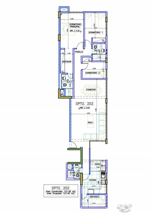 Proyecto Departamentos Estreno En Chacarilla San Borja - 7