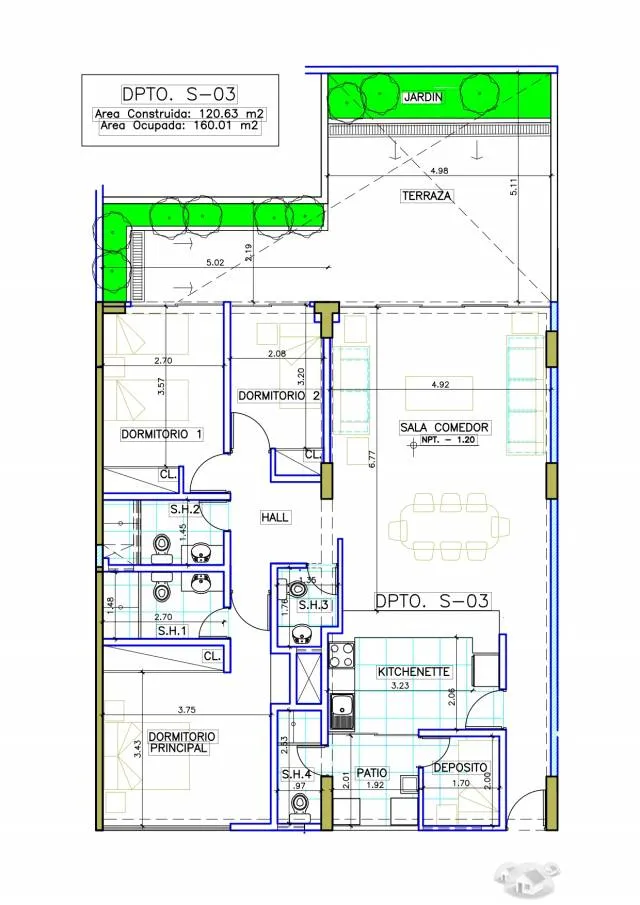 Proyecto Departamentos Estreno En Chacarilla San Borja - 10