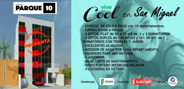 VENTA DUPLEX SAN MIGUEL EN PRE VENTA VISTA Y FRENTE A PARQUE 3 DORM. — foto 13