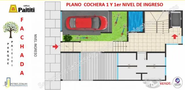 VENTA DÚPLEX SAN MIGUEL EN PRE VENTA FRENTE A PARQUE 3 DORM.TERRAZA JARDÍN — foto 8