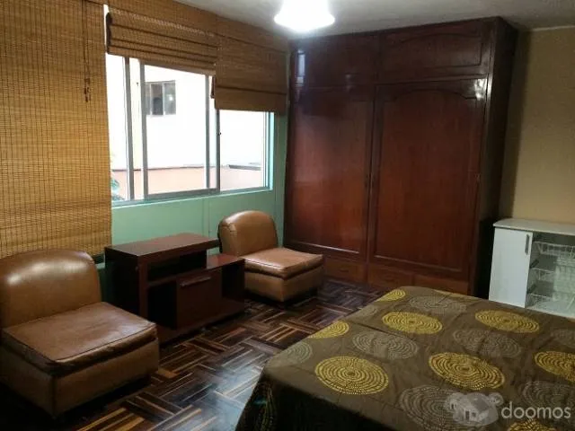 SE ALQUILA HERMOSO ESTUDIO AMERICANO SIN O CON MUEBLES Y EQUIPOS ALT.51 DE AV. BENAVIDES A SOLO CABALLERO — foto 4