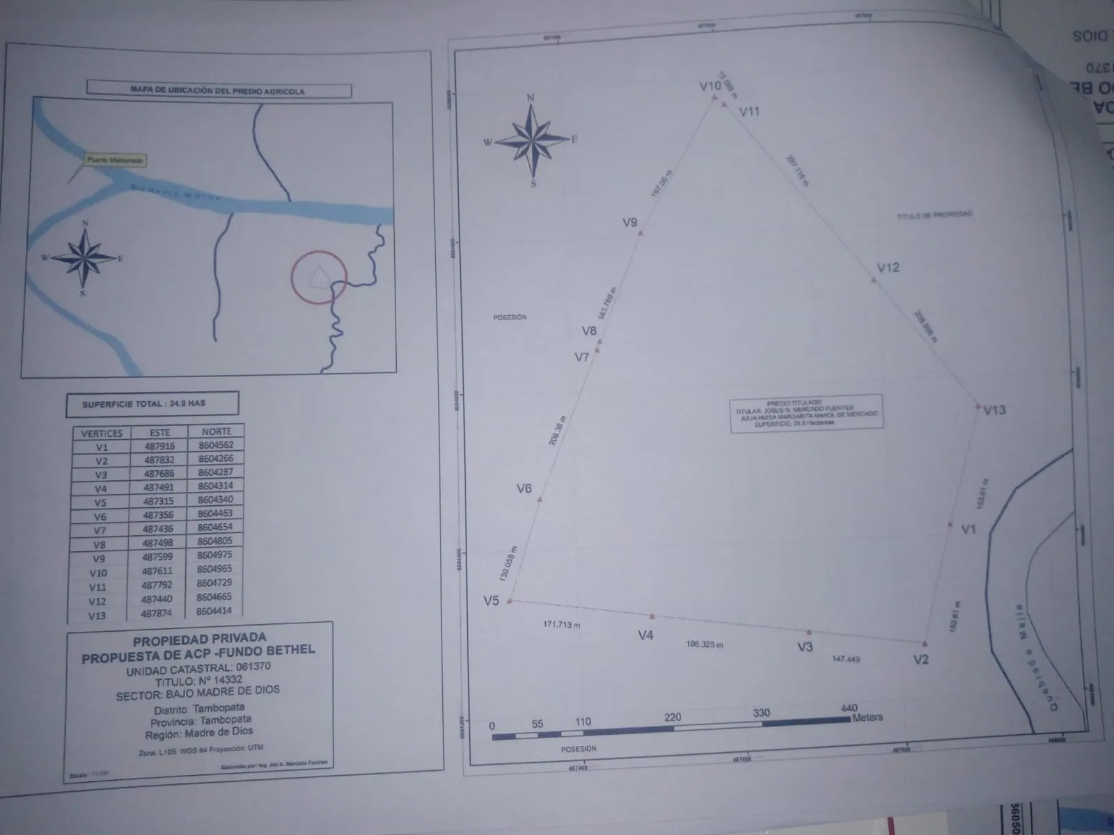 venta de terreno corredor turístico tambopata puerto maldonado - 10