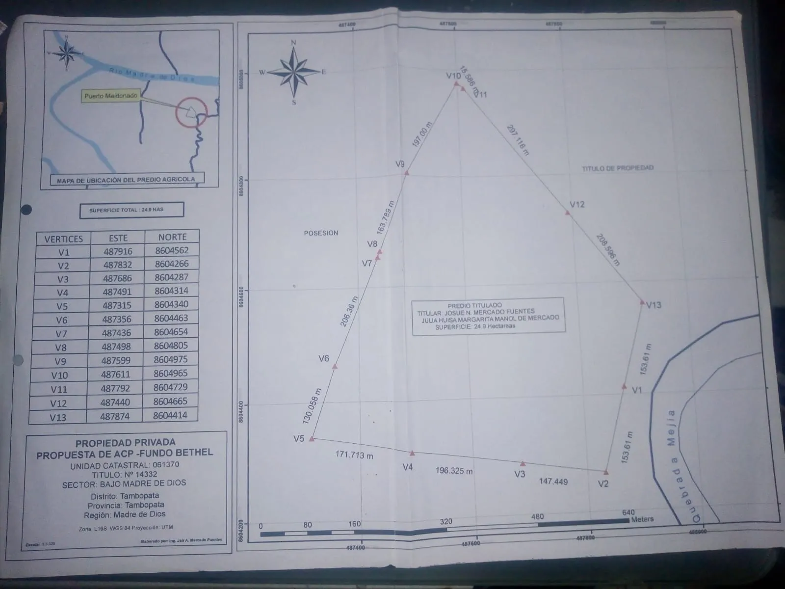 venta de terreno corredor turístico tambopata puerto maldonado - 11