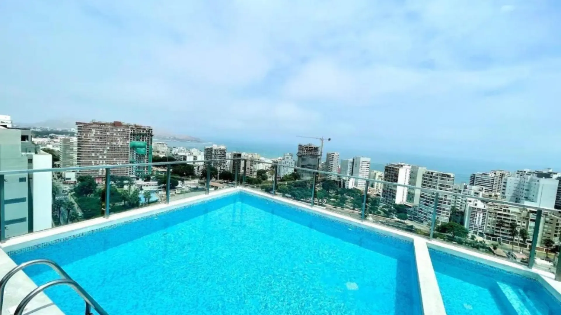 🏖️Barranco alquiler Depa de 1 dormitorio en piso 16 - balcón - Sin amoblar - $530/mes - No tiene estacionamiento — foto 9