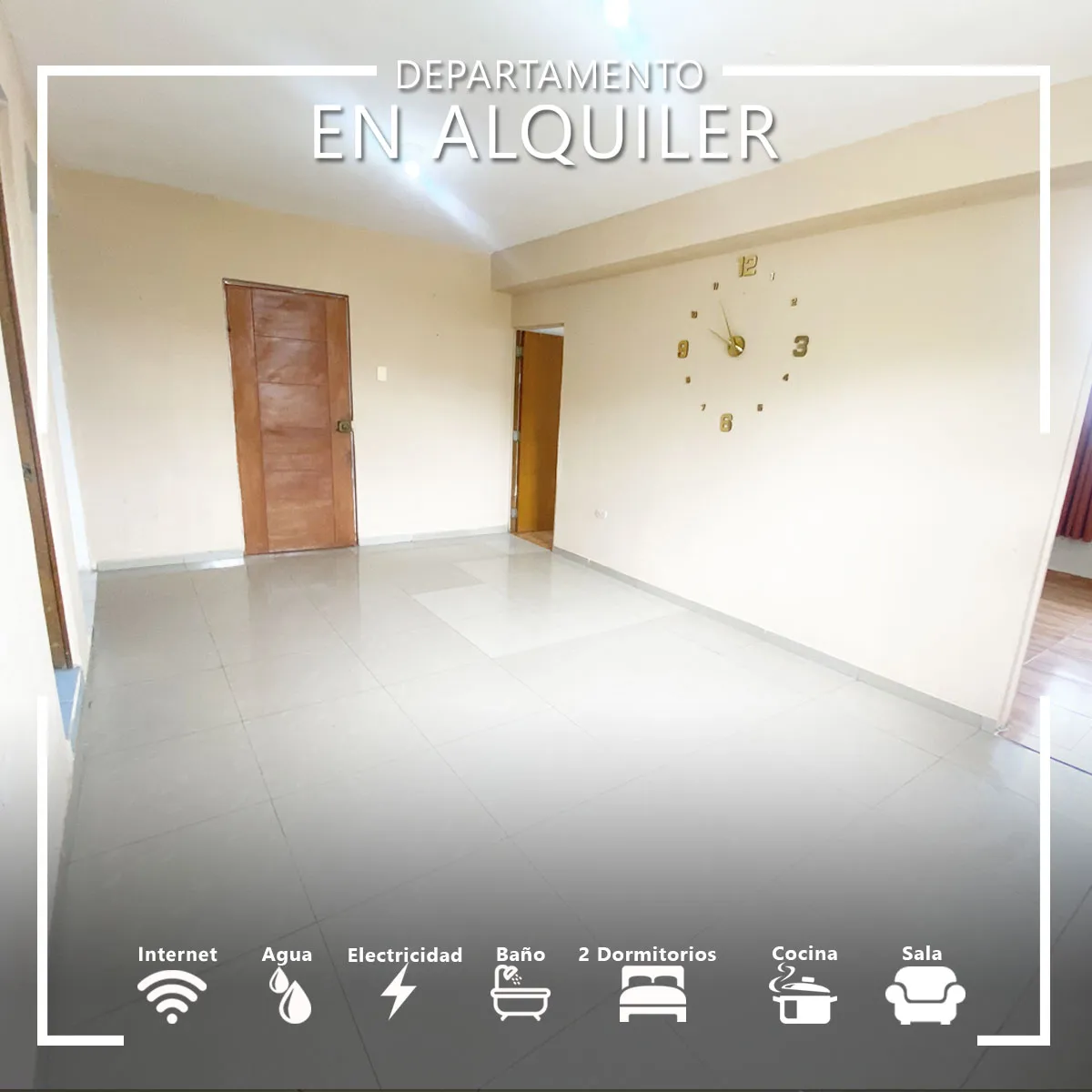 Alquiler de DEPARTAMENTO CHULUCANAS Acogedor y amplio departamento Ideal para estudiantes o familia pequeña 🧑🧑🧒 - 1