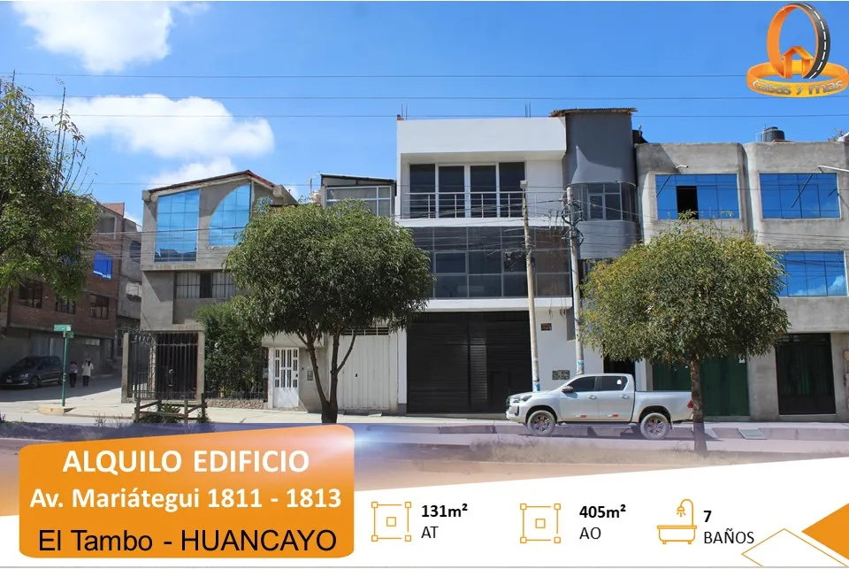 ALQUILO EDIFICIO POR COLEGIO LATINO, HUANCAYO - 1