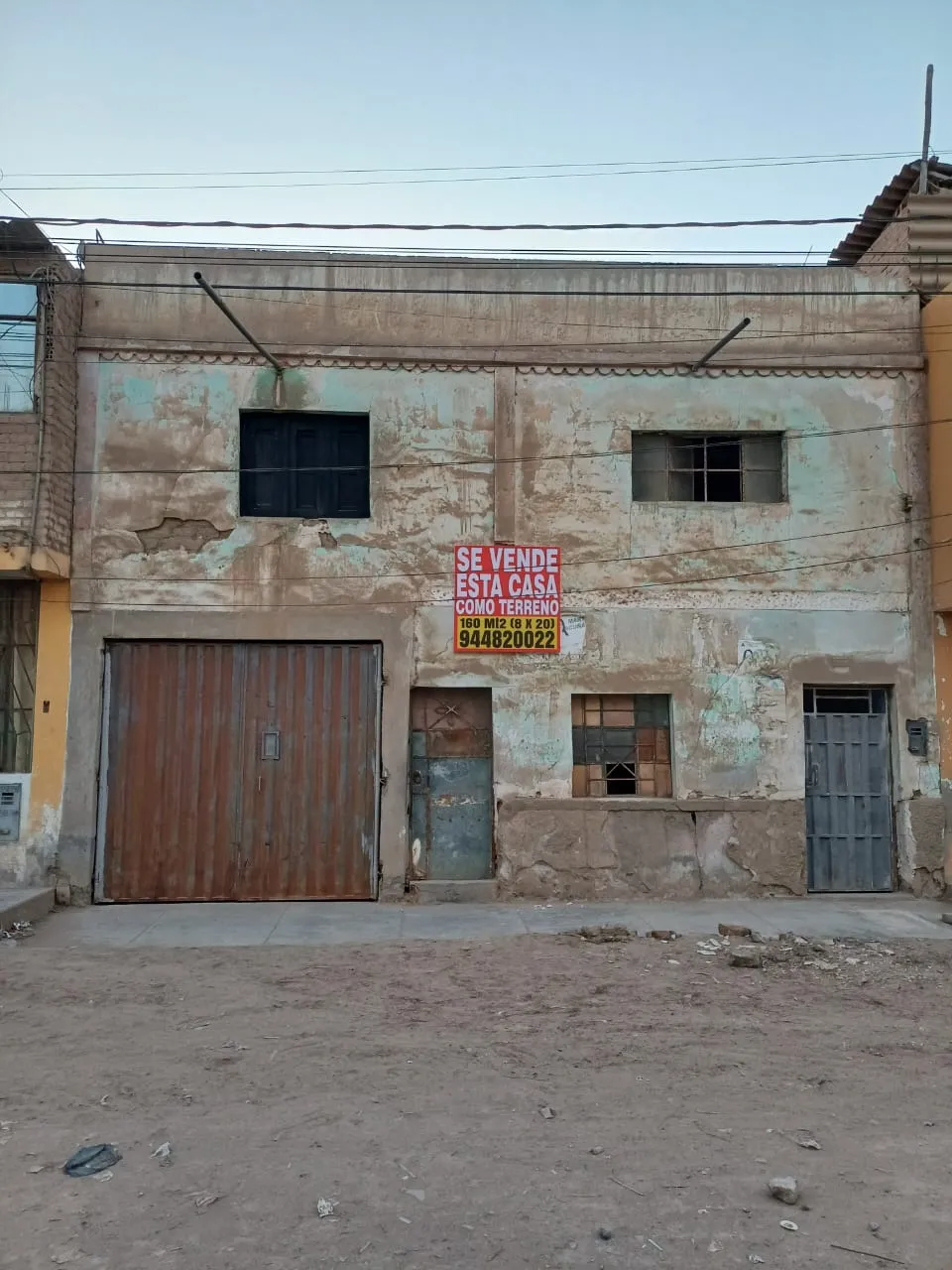 Venta de terreno 160m2 - 2