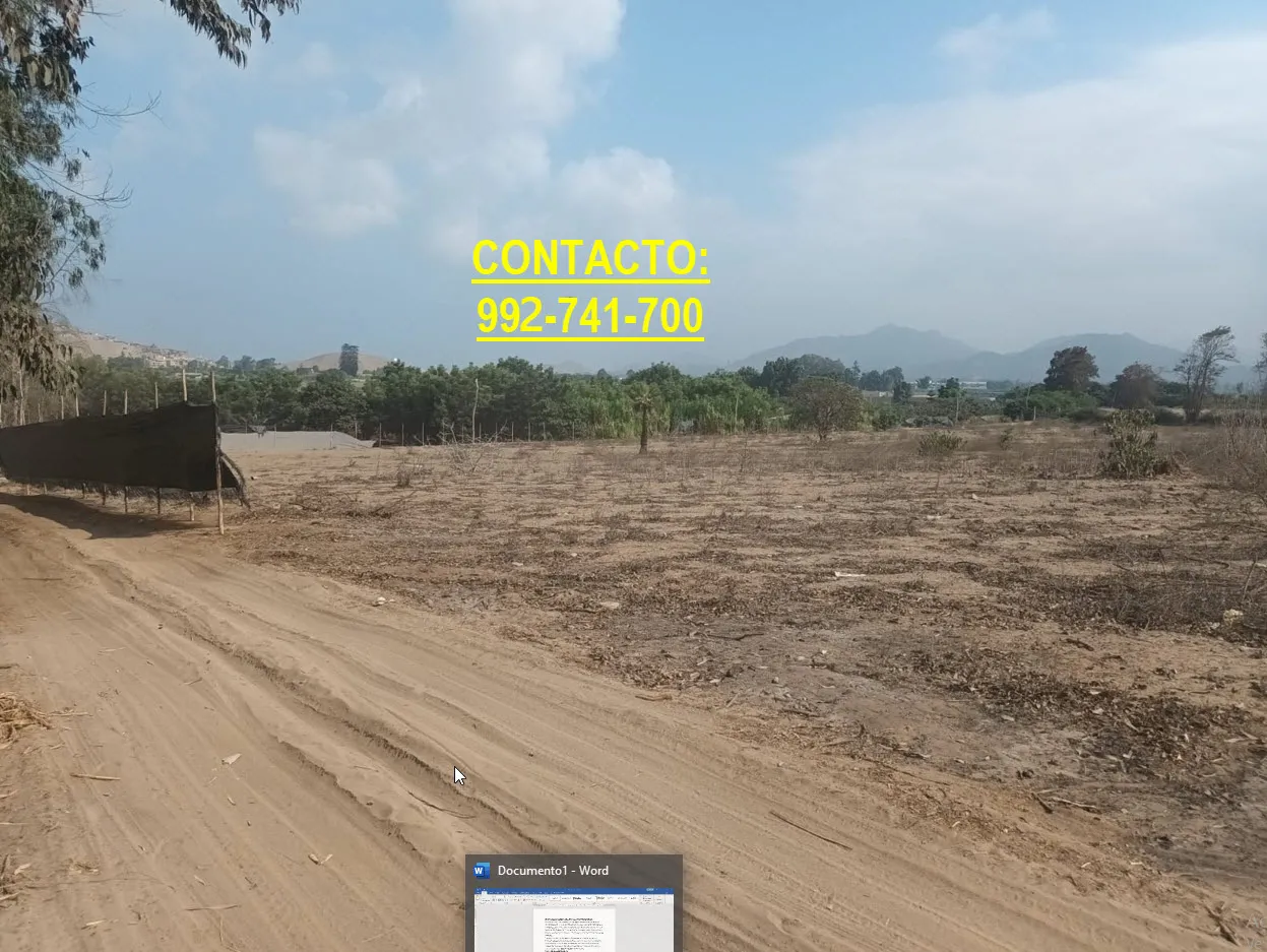 REMATE TERRENO CHANCAY 31,600M2 HUARAL - 6