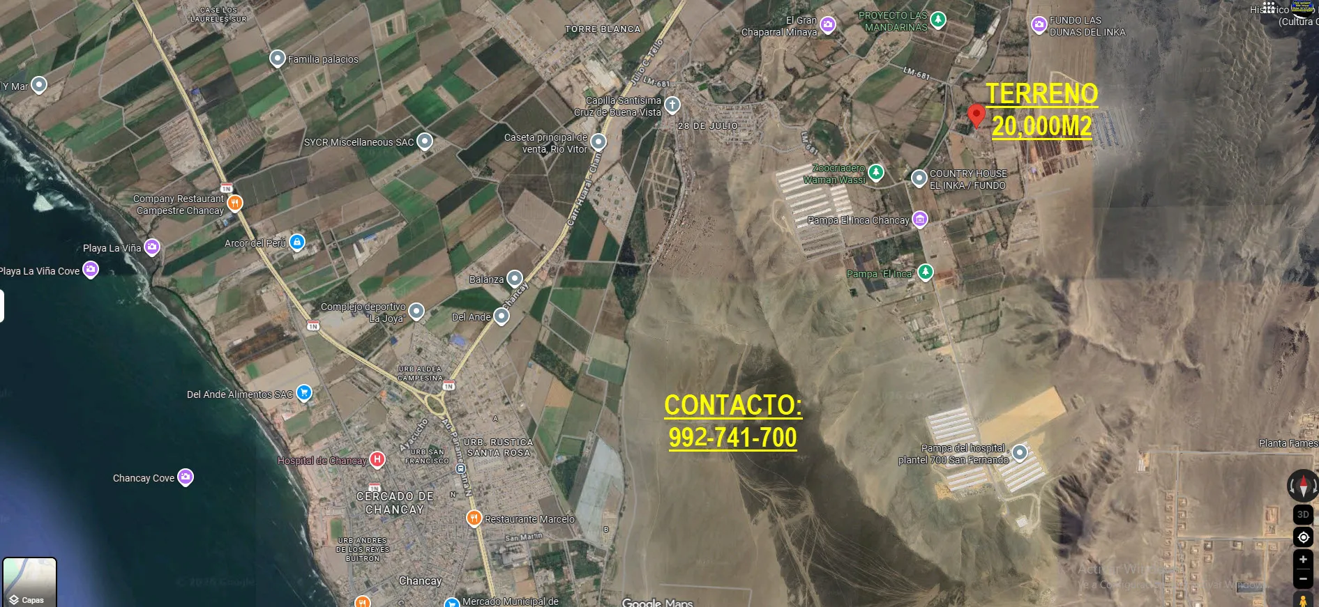 REMATE TERRENO CHANCAY 31,600M2 HUARAL - 7