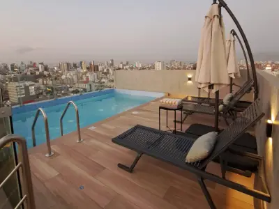 ALQUILER DPTO MODERNO  2DORM+ESTUDIO 2ESTAC FRENTE Plaza Vea/Alianza Francesa MIRAFLORES PISCINA