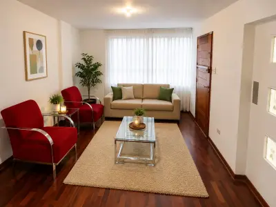 Amplio Departamento en 1er Piso | 117 m² | 3 Dorm | Santa Raquel | Cochera