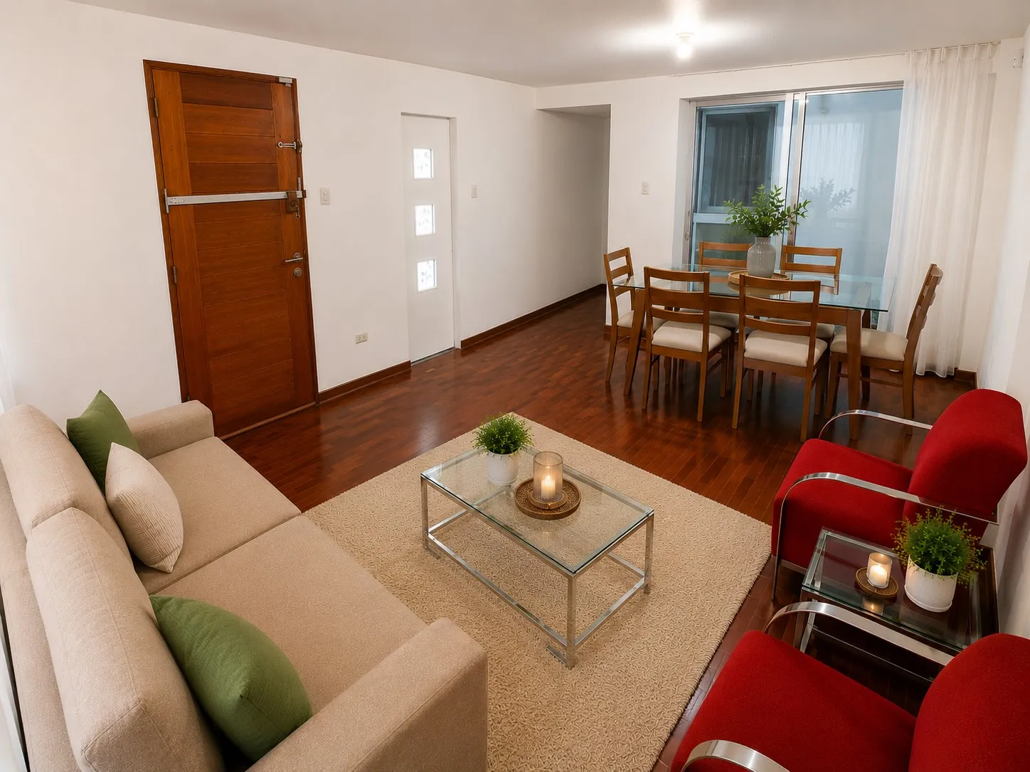 Amplio Departamento en 1er Piso | 117 m² | 3 Dorm | Santa Raquel | Cochera — foto 2