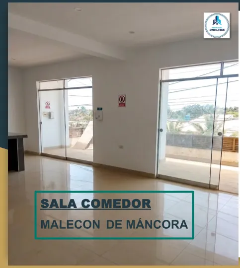 Alquiler Mancora 🌴🌊Local de 90m2 🎯2 habitaciones+ 1 baño completo frente al Malecón de Mancora - 2