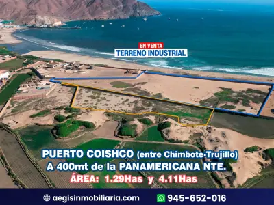 Terreno 2Has. Industrial Panamericana Chimbote