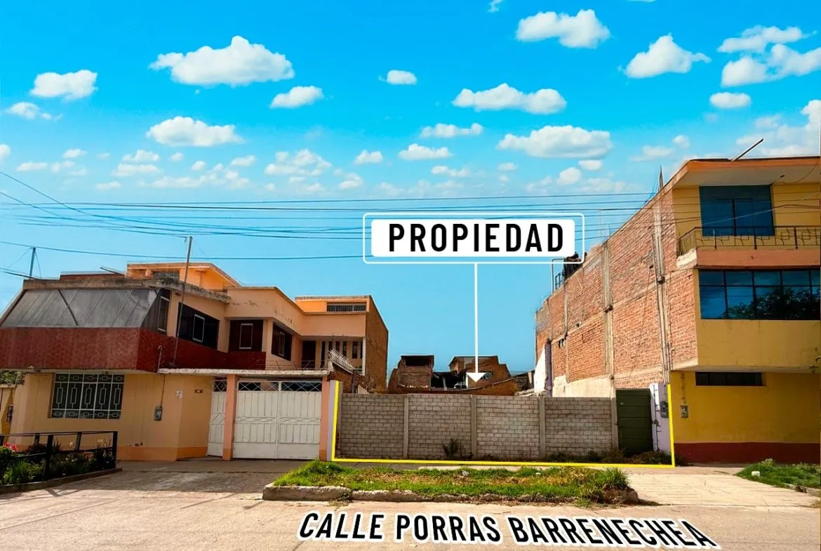 Se Vende Terreno 170 m2 en Zona Residencial Urb. Gonzales - 1