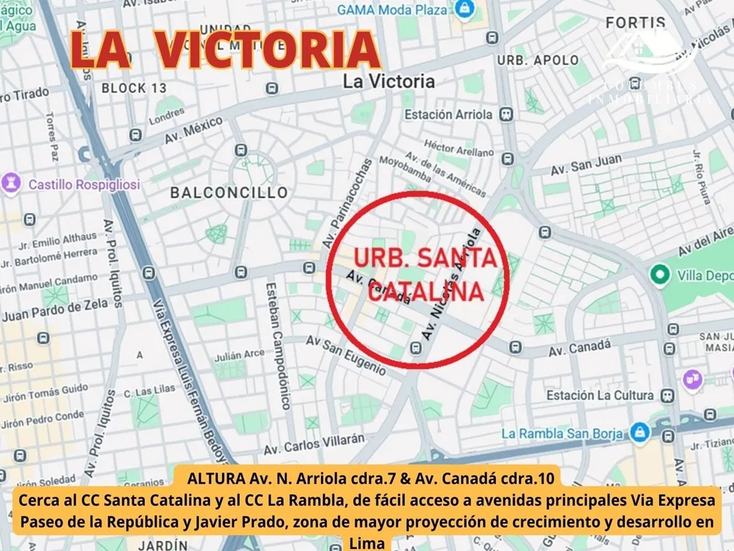 La Victoria SANTA CATALINA - Departamento DUPLEX Primer Piso de 3 Dorm + 2 Cocheras - 2